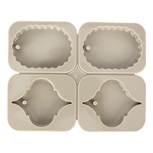 Wachs-Tabletten-Formen, wiederverwendbare Auto-Anhänger-Form, Silikon-Schokoladenriegel-Formen, Seifenformen, handgefertigte Dusch-Dampfgarer-Formen, flexible DIY-Form für Auto, Zu (Heart Shaped) von Gavigain
