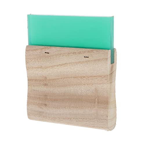 Gazechimp Grafik Rakel mit Holz Griff, Siebdruckrakel Siebdruck Tintenschaber mit Holzgriff für Siebdruck - grün 10cm Gazechimp Grafik Rakel mit Holz Griff, Siebdruckrakel Siebdruck Tintenschaber mit Holzgriff für Siebdruck - grün 10cm von Gazechimp