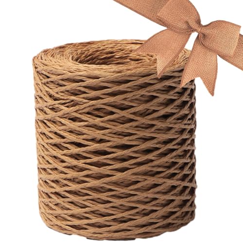 Raffia Ribbon Raffia Paper Craft Ribbon Bastdraht Zum Selbermachen Mit Natürlicher Farbe Und Mattierter Textur Für Dekoration, Bastelprojekte, Strandtasche Raffiabast Papierband 150 M Raffia Ribbon Raffia Paper Craft Ribbon Bastdraht Zum Selbermachen Mit Natürlicher Farbe Und Mattierter Textur Für Dekoration, Bastelprojekte, Strandtasche Raffiabast Papierband 150 M von Gazocua