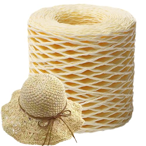 Raffia Ribbon Raffia Paper Craft Ribbon Bastdraht Zum Selbermachen Mit Natürlicher Farbe Und Mattierter Textur Für Dekoration, Bastelprojekte, Strandtasche Raffiabast Papierband 150 M Raffia Ribbon Raffia Paper Craft Ribbon Bastdraht Zum Selbermachen Mit Natürlicher Farbe Und Mattierter Textur Für Dekoration, Bastelprojekte, Strandtasche Raffiabast Papierband 150 M von Gazocua