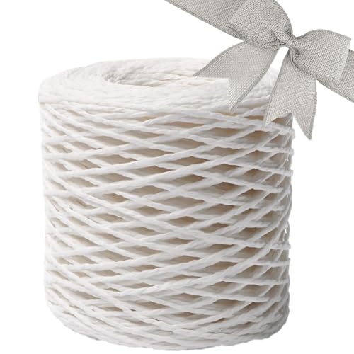 Raffia Ribbon Raffia Paper Craft Ribbon Bastdraht Zum Selbermachen Mit Natürlicher Farbe Und Mattierter Textur Für Dekoration, Bastelprojekte, Strandtasche Raffiabast Papierband 150 M Raffia Ribbon Raffia Paper Craft Ribbon Bastdraht Zum Selbermachen Mit Natürlicher Farbe Und Mattierter Textur Für Dekoration, Bastelprojekte, Strandtasche Raffiabast Papierband 150 M von Gazocua