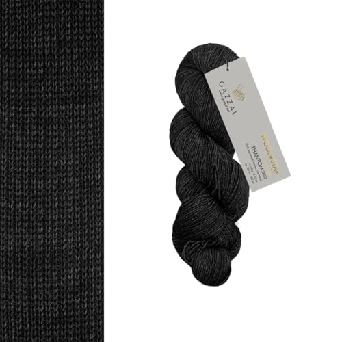 Gazzal Wool Star Handgefärbte Merinowolle zum Stricken und Häkeln (3803) von Gazzal