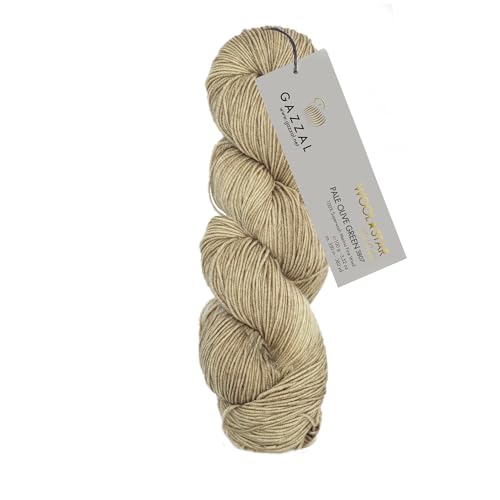 Gazzal Wool Star Handgefärbte Merinowolle zum Stricken und Häkeln (3807) von Gazzal