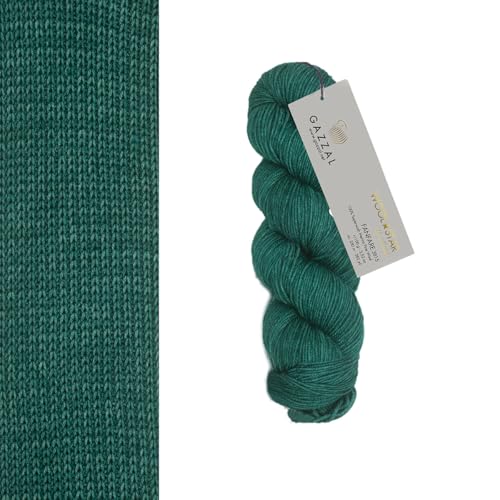 Gazzal Wool Star Handgefärbte Merinowolle zum Stricken und Häkeln (3815) von Gazzal