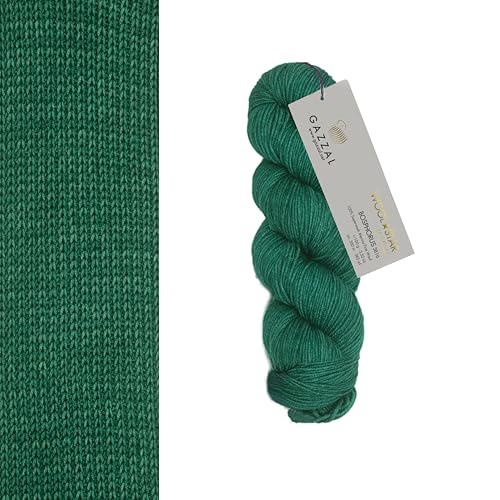 Gazzal Wool Star Handgefärbte Merinowolle zum Stricken und Häkeln (3816) von Gazzal