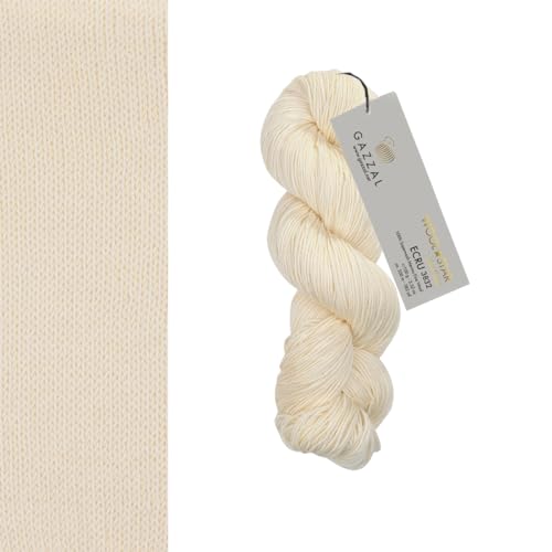 Gazzal Wool Star Handgefärbte Merinowolle zum Stricken und Häkeln (3832) von Gazzal