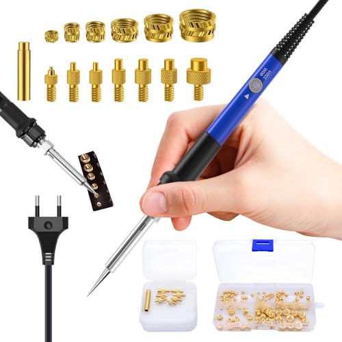 Gbformat Lötspitzen Gewindeeinsatz Set, Gewindeeinsätze Lötspitzen Set für Gewindeeinsatz + 130tlg. Gewindeeinsätze M2/M3/M4/M5/M6/M8 Einschmelzhilfe Einschmelzmuttern Einschraubmutter Gbformat Lötspitzen Gewindeeinsatz Set, Gewindeeinsätze Lötspitzen Set für Gewindeeinsatz + 130tlg. Gewindeeinsätze M2/M3/M4/M5/M6/M8 Einschmelzhilfe Einschmelzmuttern Einschraubmutter von Gbformat