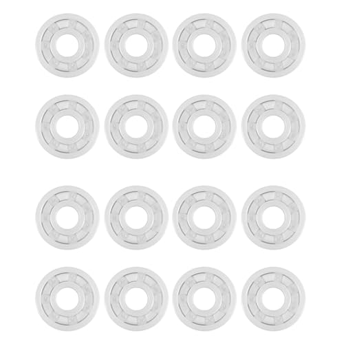 Gbloodst 16 Stück 608 Keramiklager komplett ZrO2 Kugellager 8 mm x 22 mm x 7 mm Zirkonoxid-Lager von Gbloodst