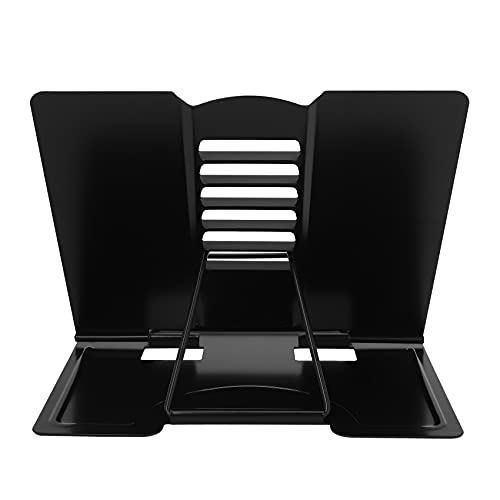 Gbloodst Buchständer für den Schreibtisch, aus Metall, zum Lesen, Buchständer, verstellbar, Winkelhalterung, tragbar, robust, leicht Gbloodst Buchständer für den Schreibtisch, aus Metall, zum Lesen, Buchständer, verstellbar, Winkelhalterung, tragbar, robust, leicht von Gbloodst