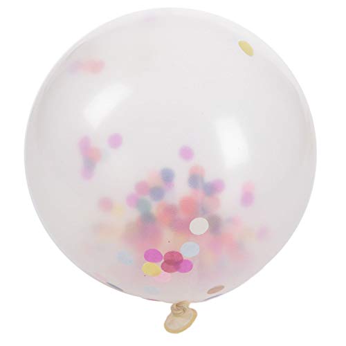 Gbloodst Glitzernde Regenbogen-Konfetti-Ballons, 30,5 cm, für Party-Dekoration (12 Stück) von Gbloodst