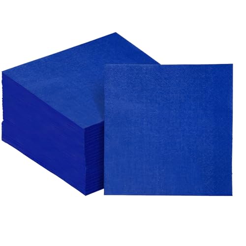 Gcardist 120 Stück Klein Blau Cocktail-Servietten, 12.7 * 12.7cm Einweg-Getränkeservietten aus Papier für Cocktail, Abendessen, Hochzeit, Geburtstagsparty Dessert Wein Papierservietten (5 * 5 inch) Gcardist 120 Stück Klein Blau Cocktail-Servietten, 12.7 * 12.7cm Einweg-Getränkeservietten aus Papier für Cocktail, Abendessen, Hochzeit, Geburtstagsparty Dessert Wein Papierservietten (5 * 5 inch) von Gcardist