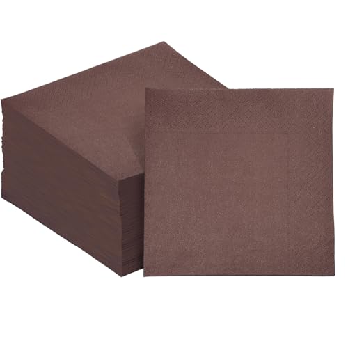 Gcardist 120 Stück VanDyke Brown Cocktail-Servietten, 12.7*12.7cm Einweg-Getränkeservietten aus Papier für Cocktail, Abendessen, Hochzeit, Geburtstagsparty Dessert Wein Papierservietten (5 * 5 inch) Gcardist 120 Stück VanDyke Brown Cocktail-Servietten, 12.7*12.7cm Einweg-Getränkeservietten aus Papier für Cocktail, Abendessen, Hochzeit, Geburtstagsparty Dessert Wein Papierservietten (5 * 5 inch) von Gcardist
