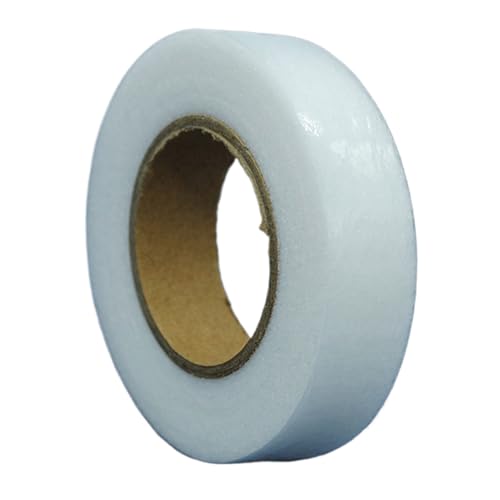 Doppelseitiges Heißklebeband, stark klebriges Gel-Griffband, strapazierfähig, multifunktional, zum Aufbügeln, 25 cm, einfach zu bedienen, tragbar für Bildteppich-Dekoration von Gcerfby