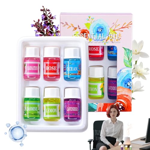 Gcerfby Aromatherapie Diffuser Öle - Duftöl Für Unterwegs Und Zuhause,6 Stück Tragbare Wasserlösliche Auto Diffusor Raumduft Für Badezimmer Wohnzimmer Gcerfby Aromatherapie Diffuser Öle - Duftöl Für Unterwegs Und Zuhause,6 Stück Tragbare Wasserlösliche Auto Diffusor Raumduft Für Badezimmer Wohnzimmer von Gcerfby