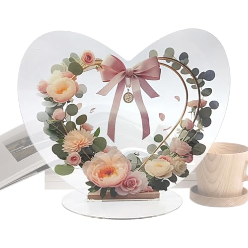Gcerfby Liebeszeichen,Herz Andenken | Tischdekoration Mit Blumenbasis Für Verlobung Wohnzimmertisch Zuhause Geburtstag Jubiläen Valentinstag Schlafzimmer Gcerfby Liebeszeichen,Herz Andenken | Tischdekoration Mit Blumenbasis Für Verlobung Wohnzimmertisch Zuhause Geburtstag Jubiläen Valentinstag Schlafzimmer von Gcerfby