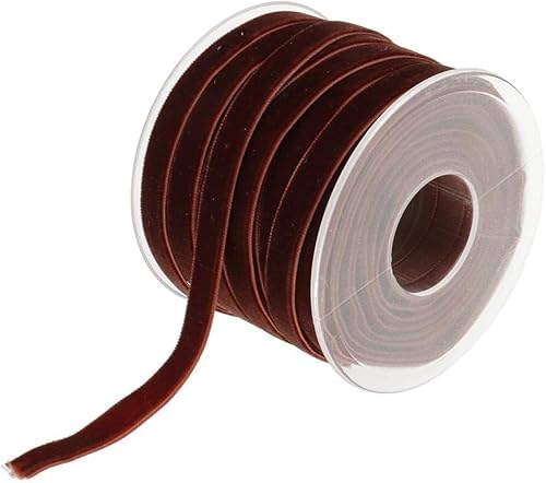 Gcljlmy 20 Meter Samtband Schmuckband Schleifenband Samt Bastelmaterial Party Dekoration (Farbe 7,Einheitsgröße) von Gcljlmy