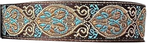 Gcljlmy 5 Meter Mittelalter Borte Webband Dekoband Zierband Spitzenstoff Spitzenborte für Nähen Handwerk Deko Scrapbooking (3 cm D) von Gcljlmy