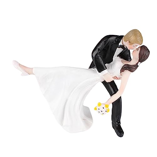 Gcljlmy Braut- und Bräutigam-Set, Tango-Tanz, DIY-Mikrolandschaften, Zubehör, handbemalte Mini-Hochzeitstortenaufsätze, sportlich bemalte Figuren für die, Weiß Gcljlmy Braut- und Bräutigam-Set, Tango-Tanz, DIY-Mikrolandschaften, Zubehör, handbemalte Mini-Hochzeitstortenaufsätze, sportlich bemalte Figuren für die, Weiß von Gcljlmy