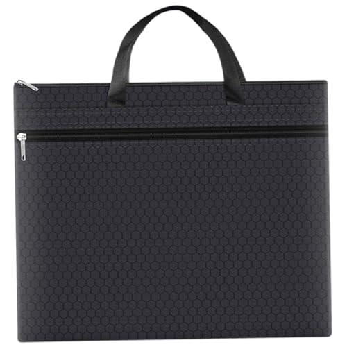 Dokumenthalter, A3 -Dokumentbeutel, wasserdichtes Oxford -Stoff mit PU Liner Organizer Aktentasche zum Tragen von Papierdateien. von Gcroet