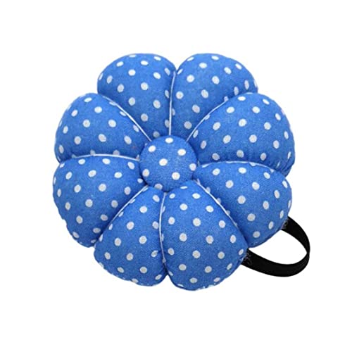 Gcroet Stecknadelkissen zum Nähen von Nadel Handgelenk Stiftkissen tragbare Kürbisform -Nähenstiftkissen für Nadelnähen, Nähnadelstiftkissen, DIY -Stiftkissen tragbarer Nadellagerung Kissen Blau Gcroet Stecknadelkissen zum Nähen von Nadel Handgelenk Stiftkissen tragbare Kürbisform -Nähenstiftkissen für Nadelnähen, Nähnadelstiftkissen, DIY -Stiftkissen tragbarer Nadellagerung Kissen Blau von Gcroet