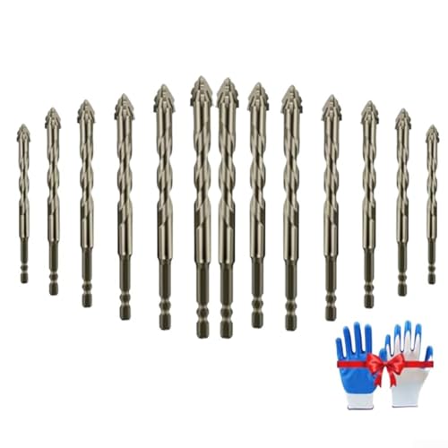 Gdfnmogo Hartmetall 4-schneidig Exzenterbohrer Set mit Wellenschliff und Titanbeschichtung, Sechskantschaft Dreieck-Design für effizientes Bohren und Gewindeschneiden Gdfnmogo Hartmetall 4-schneidig Exzenterbohrer Set mit Wellenschliff und Titanbeschichtung, Sechskantschaft Dreieck-Design für effizientes Bohren und Gewindeschneiden von Gdfnmogo