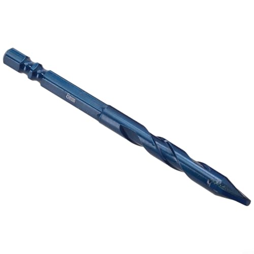 Gdfnmogo Hartmetallbohrer 6–12 mm für Glas, Fliesen, Holz, Metall, Ziegel, Trockenbau, 1/4-Zoll-Sechskantschaft, hohe Härte, verschleißfest, Drehbohrwerkzeug für Heimwerker (6 mm) von Gdfnmogo