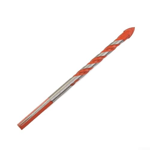 Gdfnmogo Hartmetallbohrer-Set für Porzellan, Fliesen, Beton, Ziegel, Glas und Marmor, dreieckiger Schaft, Legierung mit hoher Härte, geeignet für Keramik, 10 Stück von Gdfnmogo