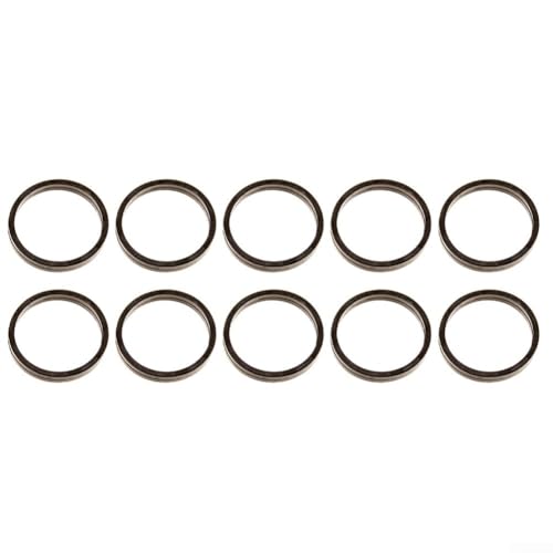 Gdfnmogo Lager-Gummimanschetten-Set für 607/608 Lager, langlebige Schutzringe für Winkelschleifer und Elektrohammer-Elektrowerkzeuge, flexibel (608 Lagerring) von Gdfnmogo