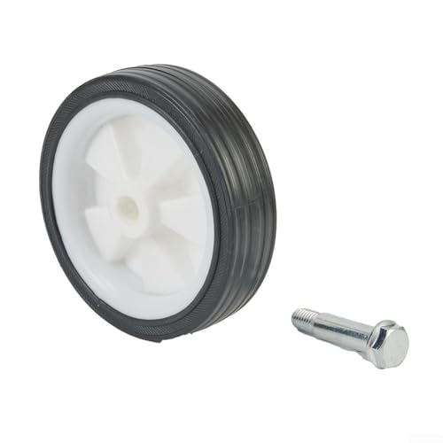 Gdfnmogo Luftkompressor-Zubehör-Set mit M6 M8 Fußpolstern und 12,7 cm 15,2 cm Lenkrollen, stoßfest, rutschfest, geräuschlos, Befestigungsmaterial für ölfreie (M6-Fußpolster) von Gdfnmogo