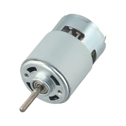 Gdfnmogo Rasenmäher-Ersatzmotor RS755VC, 12 V/21 V, hohe Geschwindigkeit, 7500–15000 U/min, reiner Kupferkern mit Kühlventilator, langlebiges Gehäuse aus Karbonstahl für schnurlose Gdfnmogo Rasenmäher-Ersatzmotor RS755VC, 12 V/21 V, hohe Geschwindigkeit, 7500–15000 U/min, reiner Kupferkern mit Kühlventilator, langlebiges Gehäuse aus Karbonstahl für schnurlose von Gdfnmogo