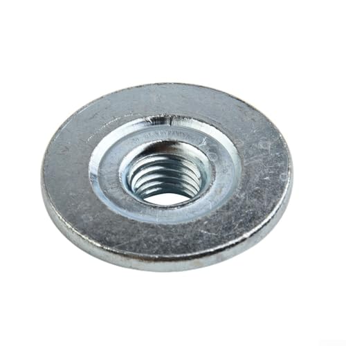 Gdfnmogo Winkelschleiferscheibe Schnellwechsel Verriegelung Flanschmutter mit Sechskant Design, Metallkonstruktion, Kompatibel mit M14 Gewinde für 125/150/180/230 Typ Winkel Gdfnmogo Winkelschleiferscheibe Schnellwechsel Verriegelung Flanschmutter mit Sechskant Design, Metallkonstruktion, Kompatibel mit M14 Gewinde für 125/150/180/230 Typ Winkel von Gdfnmogo