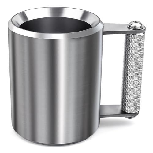 Gdsinstna Schwerer Becher, 10 kg Edelstahlbecher, super schwerer Kurzhantel, Fitness, Sport, Fitnessstudio, Training, Kaffeeliebhaber, Geschenk Gdsinstna Schwerer Becher, 10 kg Edelstahlbecher, super schwerer Kurzhantel, Fitness, Sport, Fitnessstudio, Training, Kaffeeliebhaber, Geschenk von Gdsinstna