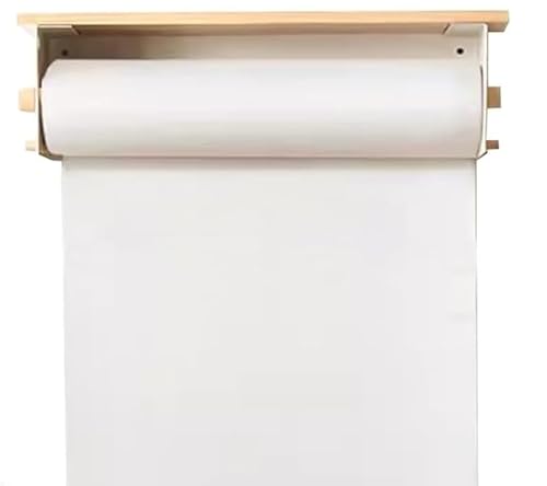 Papierrollenhalter, 18 26 Zoll breiter Spender-Staffelei-Papierrollenhalter mit oberem Regal von GeOinQL
