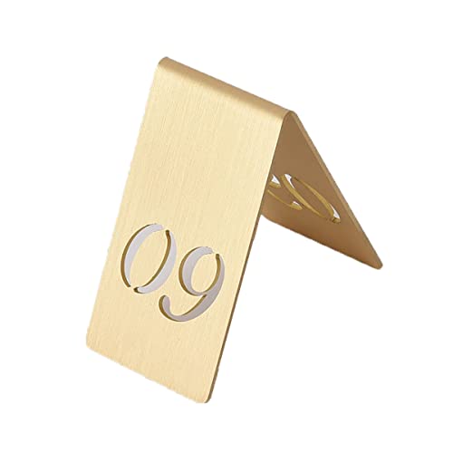 Tischnummernkarten, 4 × 6,5 cm Hochzeit Geburtstag Bankette Restaurant Bars Cafe Hotel Zeichen von GeOinQL