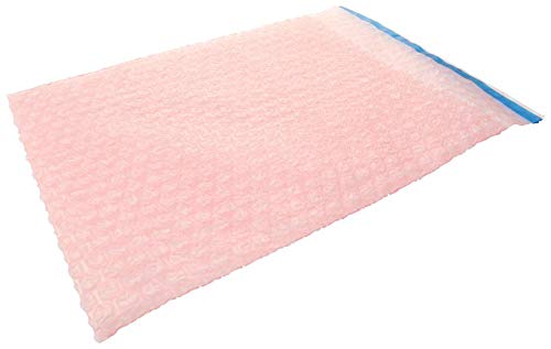 Multicomp Rosa Luftpolsterbeutel Antistatisch, selbstversiegelnd, ESD-sicher, 238 mm x 180 mm, 10er-Pack, 004-0014F von Geakv