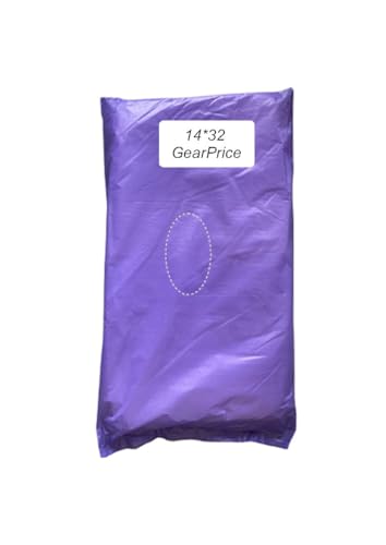 GearPrice Frühstücksbeutel | 1000 Stück | Brotbeutel Brottüten Plastiktüten klein Verpackungstüten Plastikbeutel Tüten zum Befüllen (14x32) von GearPrice
