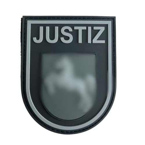Justiz Niedersachsen Black Ops Rubber Patch mit Klett Justiz Niedersachsen Black Ops Rubber Patch mit Klett von Gearbuddies