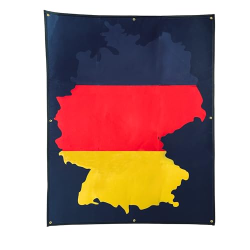 XL Patch Klettmatte Deutschland Flagge mit Flausch XL Patch Klettmatte Deutschland Flagge mit Flausch von Gearbuddies