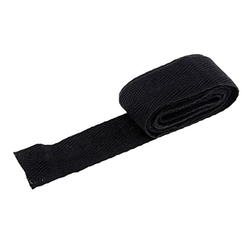 1,2 m Baumwoll-Bindband, Schrägband, Basteln, 25 mm, Schwarz 1,2 m Baumwoll-Bindband, Schrägband, Basteln, 25 mm, Schwarz von Geardeangloow