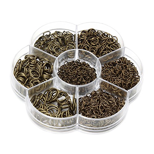 1 Box vermischte Binderinge in verschiedenen Größen, ungelötet, für Schmuckherstellung, Bronze 1 Box vermischte Binderinge in verschiedenen Größen, ungelötet, für Schmuckherstellung, Bronze von Geardeangloow