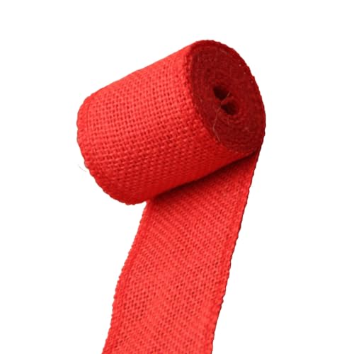 1 Rolle Hochzeitsdekorationen, geschmeidiges Bekleidungszubehör, einfaches, bequemes Band für Geschenke, Party, Urlaub, Tischdekoration, Rot, 6 x 200 cm 1 Rolle Hochzeitsdekorationen, geschmeidiges Bekleidungszubehör, einfaches, bequemes Band für Geschenke, Party, Urlaub, Tischdekoration, Rot, 6 x 200 cm von Geardeangloow