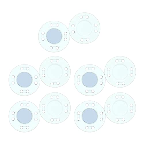 10 Paar magnetische Knopfverschlüsse Druckknöpfe Nähverschluss für Tasche Kleid DIY Weiß 10 Paar magnetische Knopfverschlüsse Druckknöpfe Nähverschluss für Tasche Kleid DIY Weiß von Geardeangloow