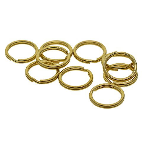 10 Stück Messing-Schlüsselanhänger Schlüsselring Schlüsselring Kette Haken Hardware 20 mm 10 Stück Messing-Schlüsselanhänger Schlüsselring Schlüsselring Kette Haken Hardware 20 mm von Geardeangloow