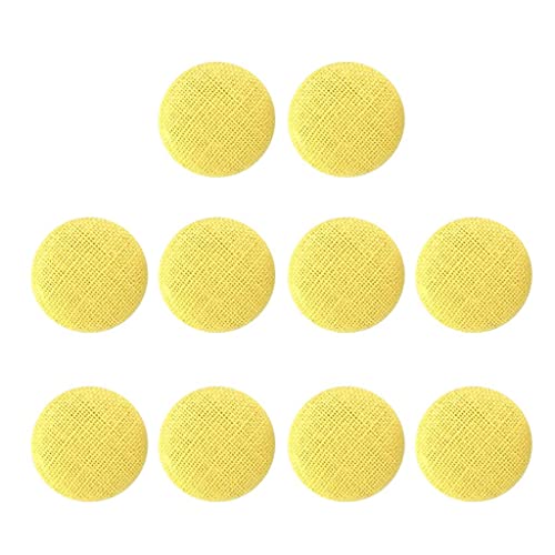10 Stück Stoffbezogene Knopfschäfte Knöpfe Nähen Scrapbooking Gelb 2 cm 10 Stück 10 Stück Stoffbezogene Knopfschäfte Knöpfe Nähen Scrapbooking Gelb 2 cm 10 Stück von Geardeangloow