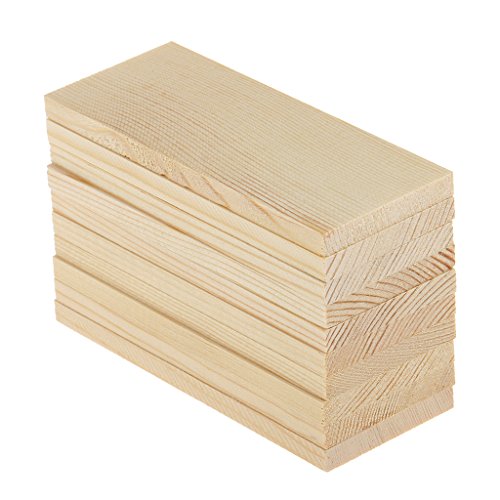 10 x unlackierte Holztafel, rechteckig, für Modelliermaterial, 100 mm 10 x unlackierte Holztafel, rechteckig, für Modelliermaterial, 100 mm von Geardeangloow