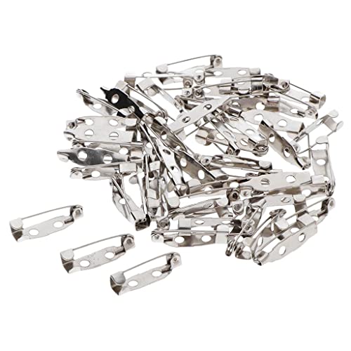 100/120 DIY-Broschen, Abzeichen, Rohlinge, Schmuck, 5 x 15 mm, 120 Stück, Silber, 5 x 15 mm, 120 Stück 100/120 DIY-Broschen, Abzeichen, Rohlinge, Schmuck, 5 x 15 mm, 120 Stück, Silber, 5 x 15 mm, 120 Stück von Geardeangloow