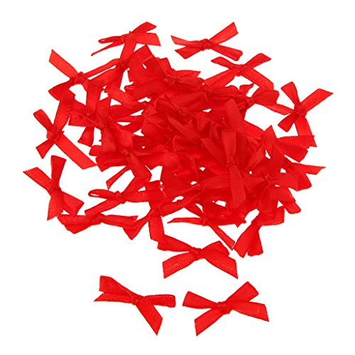 100 Stück Mini 3cm Ribbon Bowtie DIY Nähen Geschenkbox Verzierung Rot 100 Stück Mini 3cm Ribbon Bowtie DIY Nähen Geschenkbox Verzierung Rot von Geardeangloow