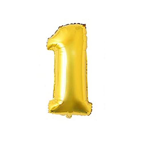 32 Zoll Zahlenballon, dekorativer Aluminiumfolienballon, Geburtstag, Hochzeit, Party, Urlaub, Geschenk, Dekoration, Stil 1, Gold 32 Zoll Zahlenballon, dekorativer Aluminiumfolienballon, Geburtstag, Hochzeit, Party, Urlaub, Geschenk, Dekoration, Stil 1, Gold von Geardeangloow