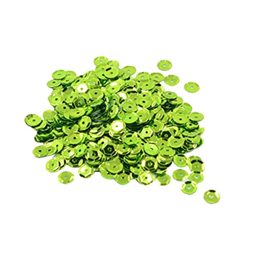 400 Stück runde verschröpfte lose Pailletten, Nähverzierung, 7 mm, Grün 400 Stück runde verschröpfte lose Pailletten, Nähverzierung, 7 mm, Grün von Geardeangloow