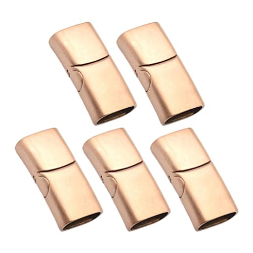 5 x magnetische Schmuck-Verschlüsse, Armbandverbinder, Schnalle, Roségold, Größe M 5 x magnetische Schmuck-Verschlüsse, Armbandverbinder, Schnalle, Roségold, Größe M von Geardeangloow